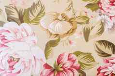 片段色彩斑斓的复古的挂毯纺织模式花