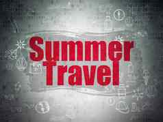 假期概念夏天旅行数字纸背景
