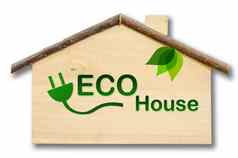 生态房子首页木模型