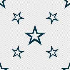 明星标志图标最喜欢的按钮导航象征无缝的模式几何纹理