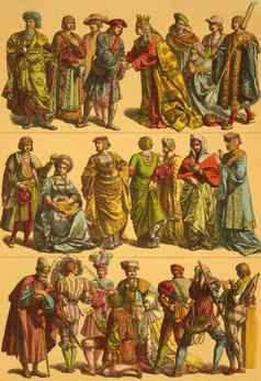 世纪荷兰服装