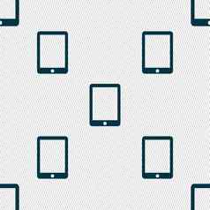 智能手机标志图标支持象征调用中心无缝的摘要背景几何形状