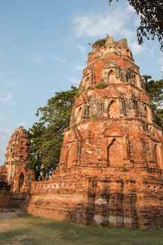 什么Mahathat寺庙寺庙伟大的遗迹