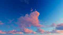 多云的蓝色的天空摘要背景插图