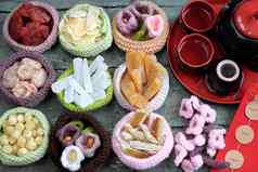 越南文化越南食物泰特月球一年