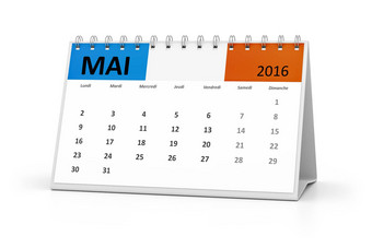 法国语言表格日历