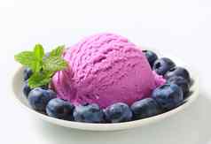 蓝莓冰奶油