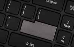 移动PC电脑键盘空白灰色按钮