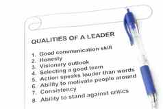 品质领袖