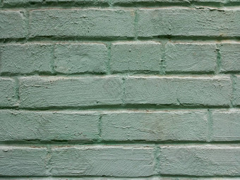 变形背景特写镜头绿松石砖墙