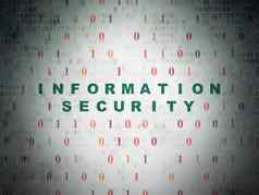 保护概念信息安全数字数据纸背景