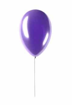 聚会，派对紫罗兰色的气球