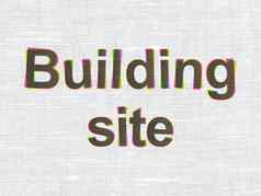 建筑建设概念建筑网站织物纹理背景