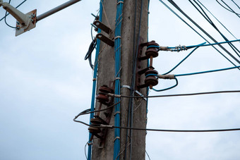 复杂的安排泰国电线