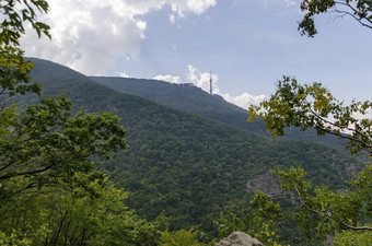 景观部分vitosha山<strong>电视</strong>塔vitosha山