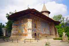 壁画壁画voronet修道院