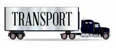 卡车拖拉机单位预告片运输登记