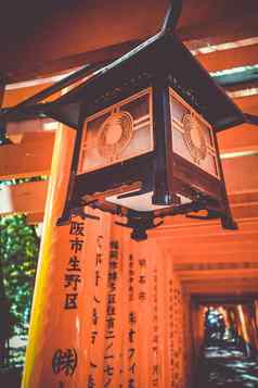 灯笼伏见inari大社神社《京都议定书》日本