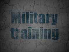 教育概念军事培训难看的东西墙背景