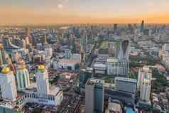 大特大城市资本泰国城市曼谷云
