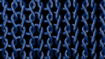 相互<strong>关联</strong>的蓝色的材料链