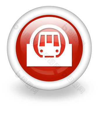 图标按钮pictogram地铁