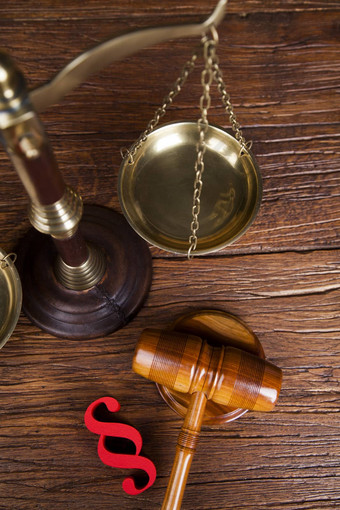 法律木槌子律师正义概念法律系统凹陷