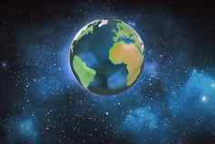 插图地球地球空间全球地球