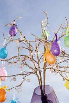 复活节蛋树装饰