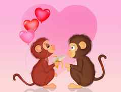 猴子爱