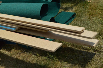 建筑材料安装verandas-boards地板草