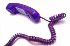 紫色的手机线