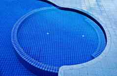 游泳池混合蓝色的瓷砖马赛克