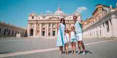 快乐家庭梵蒂冈城市彼得的教堂教堂罗马意大利
