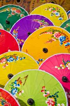 雨伞泰国风格
