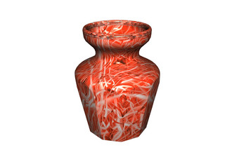 彩色的玻璃花瓶表格装饰
