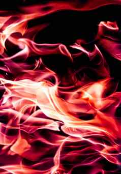 红色的火火焰自然元素摘要背景