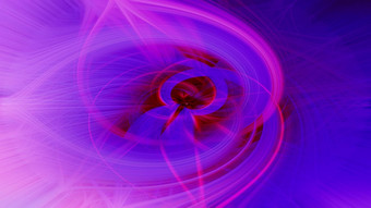 美丽的摘要交织在一起纤维形成形状闪耀火焰花相互<strong>关联</strong>的心蓝色的栗色粉红色的紫色的颜色插图