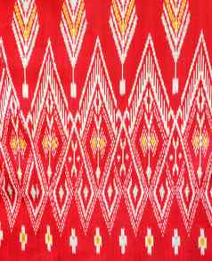 模式泰国丝绸本地的织物