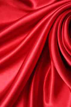 光滑的红色的丝绸背景