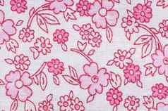 粉红色的纺织模式