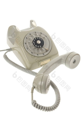 古董旋转风格电话手机