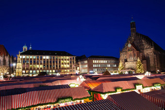 圣诞市场圣诞节市场纽伦堡德国