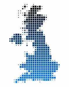 地图伟大的英国