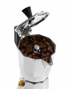 咖啡豆子摩卡机
