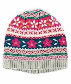 温暖的针织帽