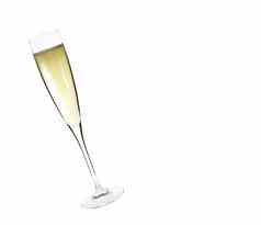 香槟玻璃庆祝活动