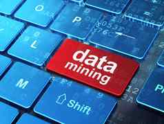 信息概念数据矿业电脑键盘背景
