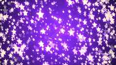 摘要背景不错的紫色的飞行星星
