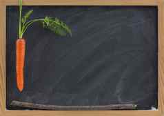 胡萝卜坚持黑板上学校动机